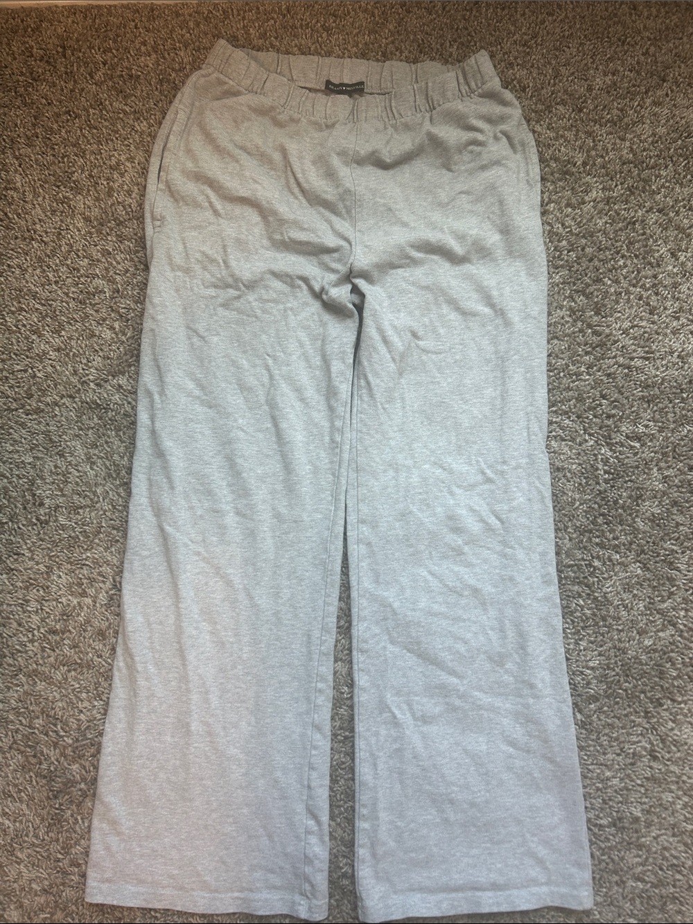 Brandy Melville Light Gray Sweatpants